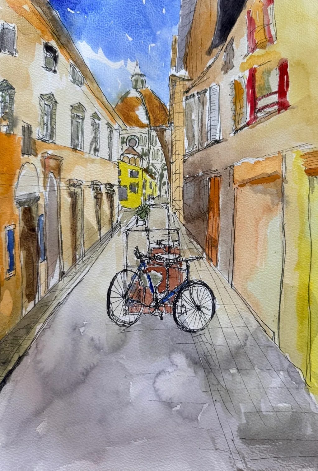 Collection 🇮🇹 Italie - Aquarelles originales de Simona Saturn